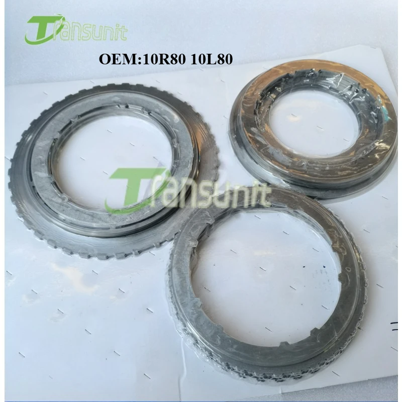

10R80 10L80 Automotive Transmission Steel Plate Kit Clutch Plate Fits for Ford F-150 Automotive Parts