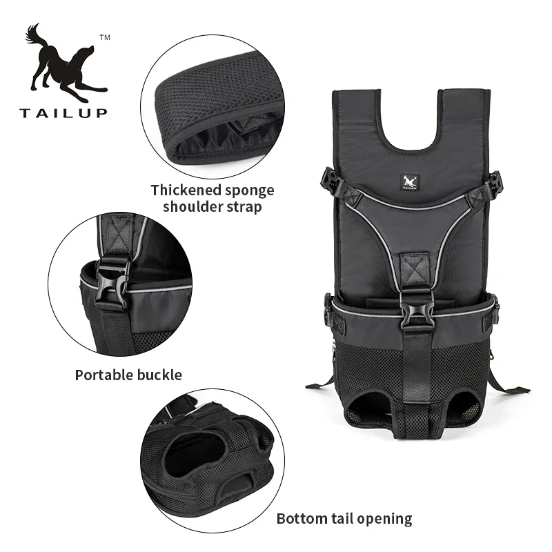 High quality Dog Carrier Backpack Adjustable Pet Carriers Front Facing motorcycle pet backpack Puppy Travel  Bag Cycling Pet bag