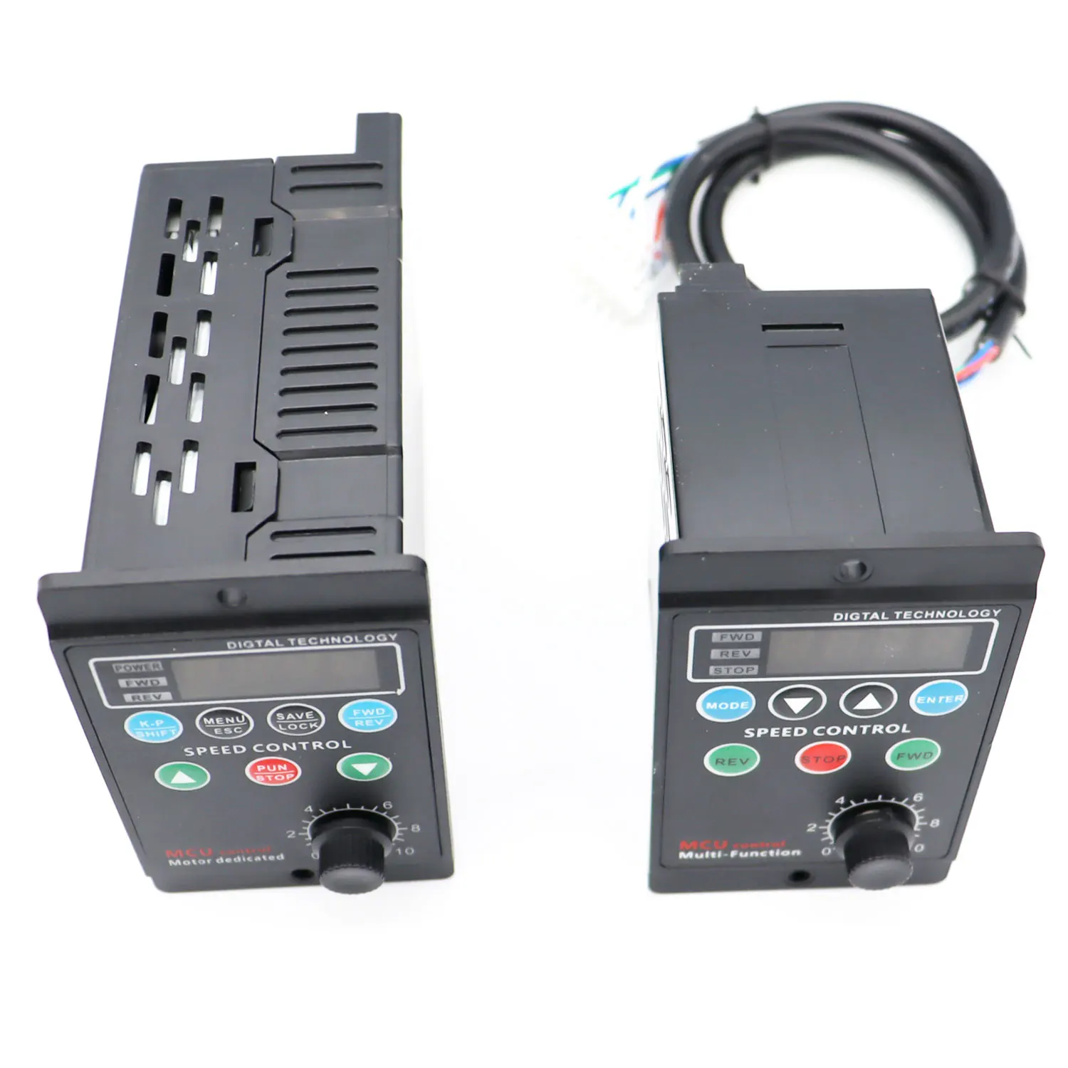Jieotwice Frequenzumrichter 220V – 1-phasig Auf 3-phasig, 750W, Mit Digitaler Anzeige, Für Drehstrommotoren