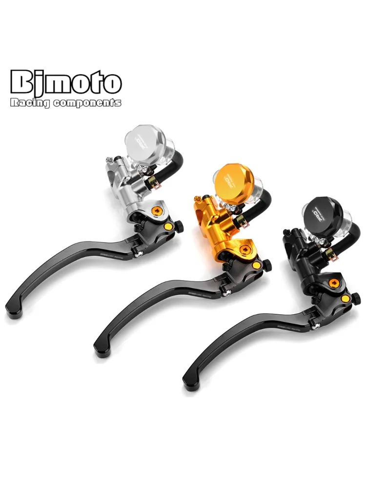 AliExpress BJMOTO RACING COMPONENTS Handlebar Brake Clutch Levers Handle Handlebar 400-1000CC Brake Cylinder Hydraulic Pump For Pit Bike ATV Dirt Bike Scooter