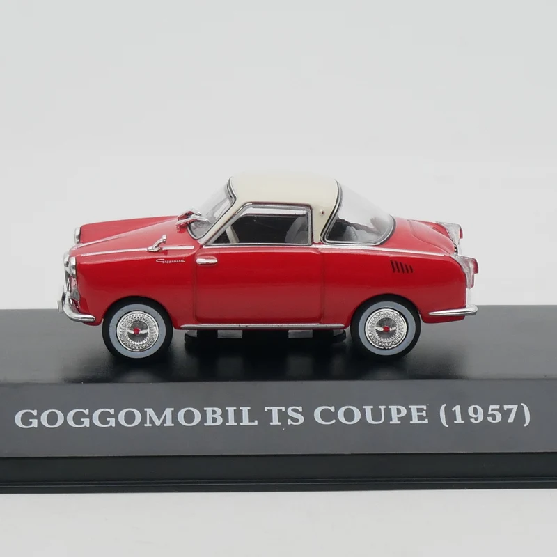 Ixo 1:43 GOGGOMOBIL TS COUPE 1957 Diecas Model samochodu Metalowa zabawka Pojazd Kolekcja stopów Prezenty