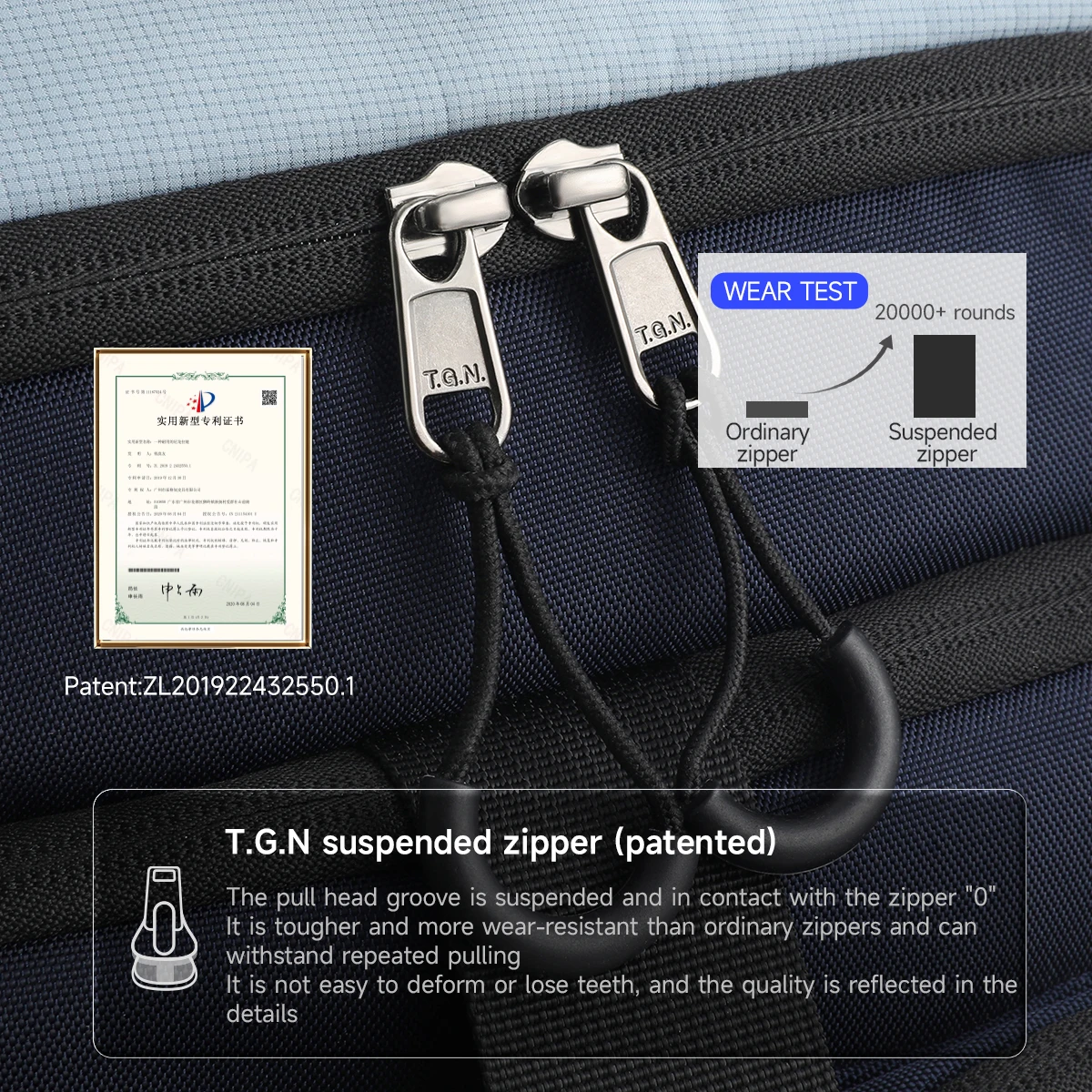 حقيبة ظهر عصرية من Tigernu 2025 لأجهزة الكمبيوتر المحمول للرجال والنساء حقيبة مدرسية للشارع حقائب ظهر Tarvel