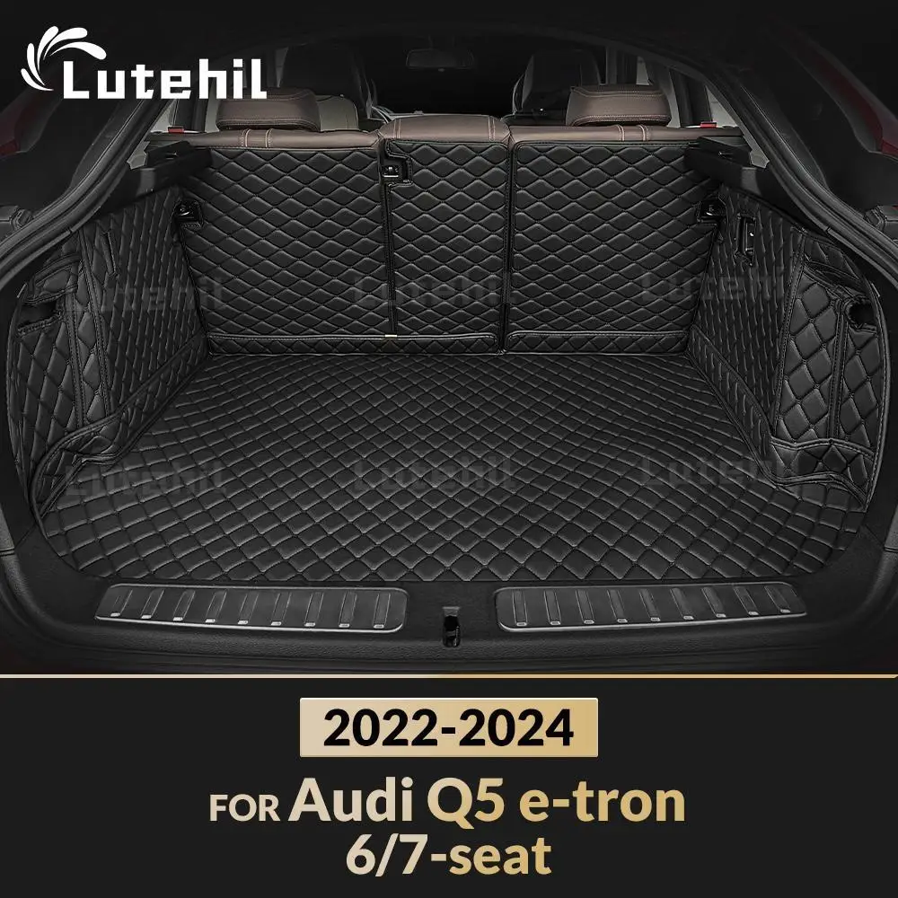 

For Audi Q5 e-tron 6/7-seat 2022-2024 Auto Full Coverage Trunk Mat Car Cargo Liner Interior Accessories