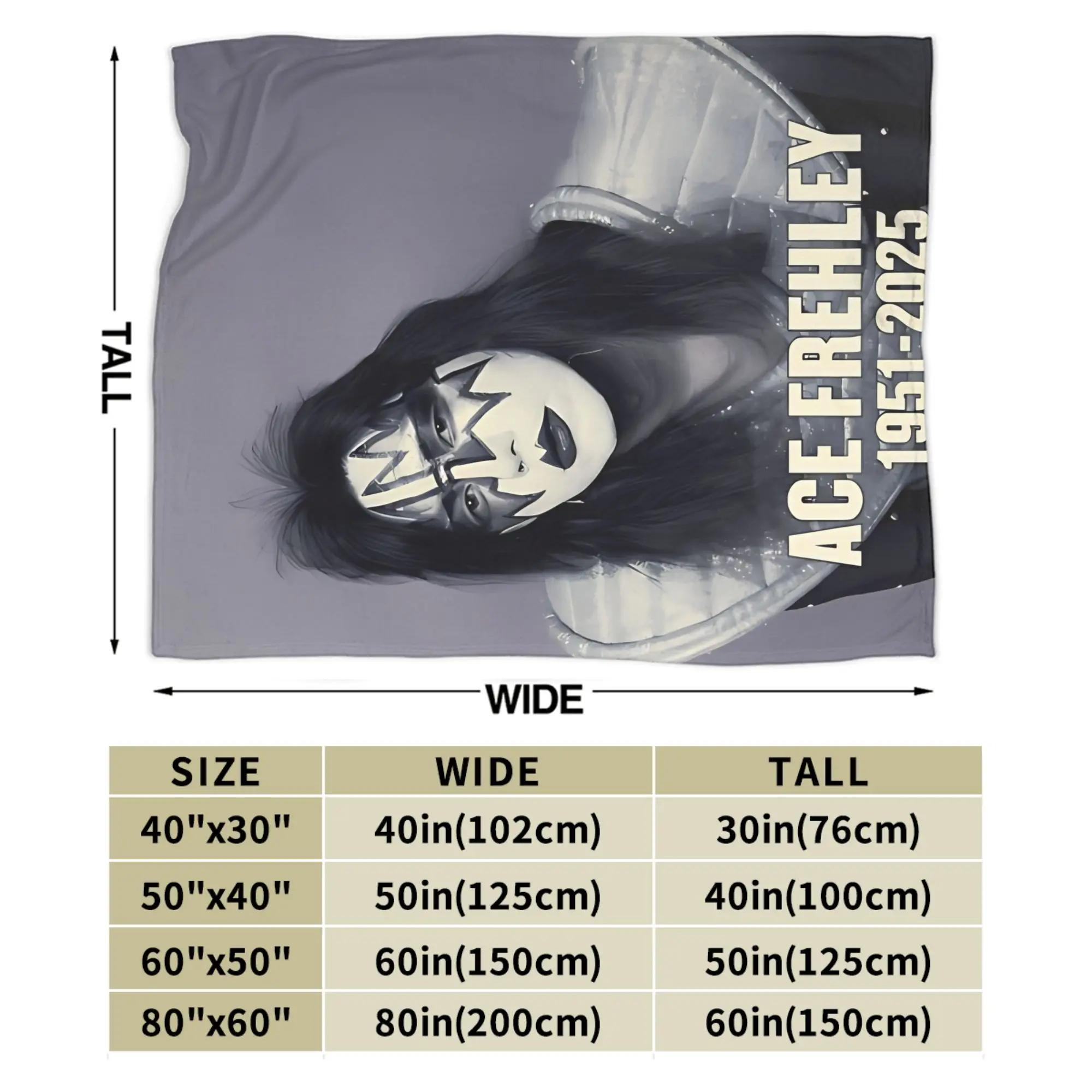 مريحة مزق الآس فريلي رائد فضاء بطانية اكسسوارات السرير قبلة الفرقة موسيقى الروك رمي البطانيات سوبر لينة المرجان الصوف أفخم