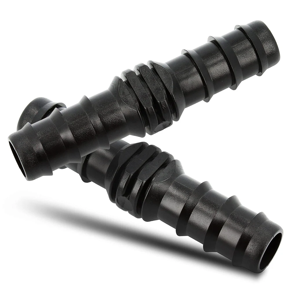 

Black Plastic Reducing Coupling for For drip Hose 16mm 20mm 25mm Pack of 25 Suitable for Various Gardening Needs