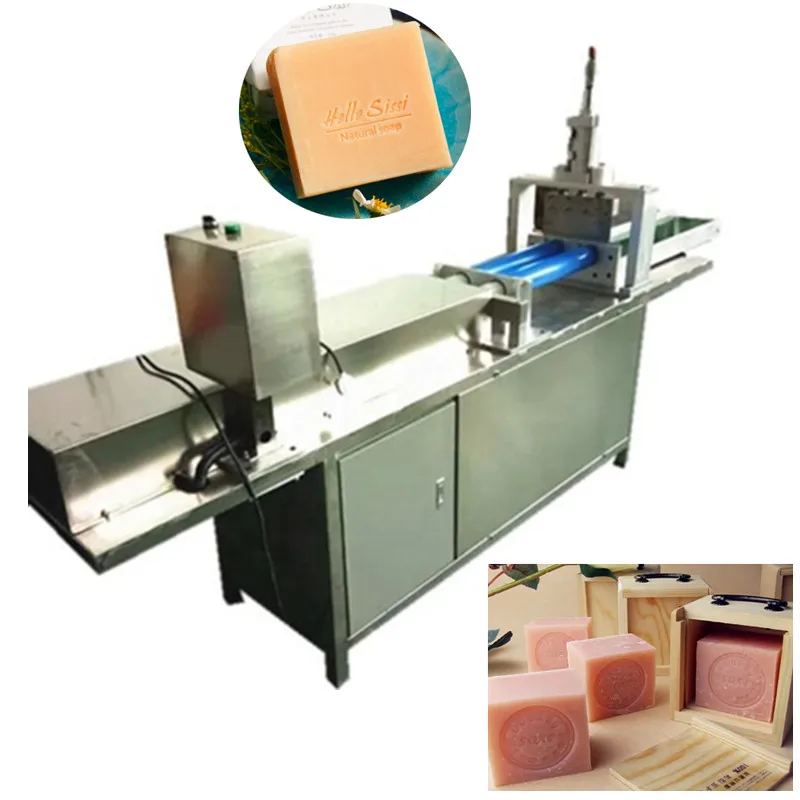 ماكينة تقطيع قطع الصابون الأوتوماتيكية من النوع الأوتوماتيكي 1.2 كيلو وات ماكينة قطع شريط الصابون اليدوية 220 فولت ماكينة صنع شريط الصابون