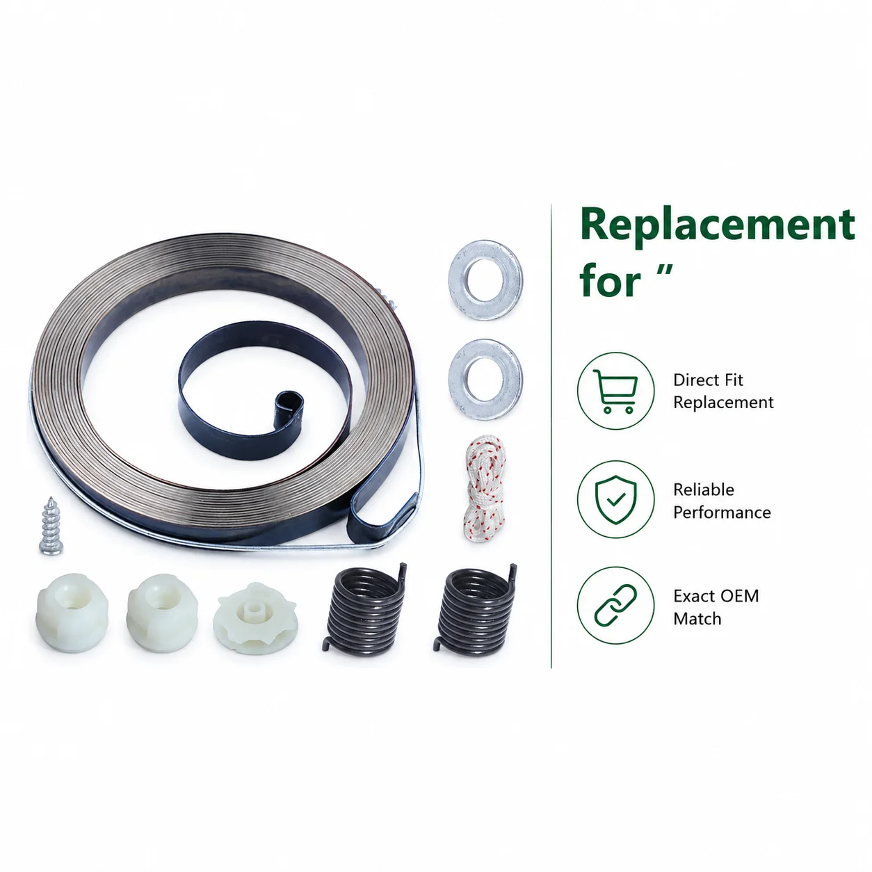 Recoil Rewind Starter Pulley Kit For Poulan Pro Saw Parts P4018Av P4018Av-Bh Pp4218Av Pp4218Avhd Pp4218Avl Pp4218Avx Sm4218Av