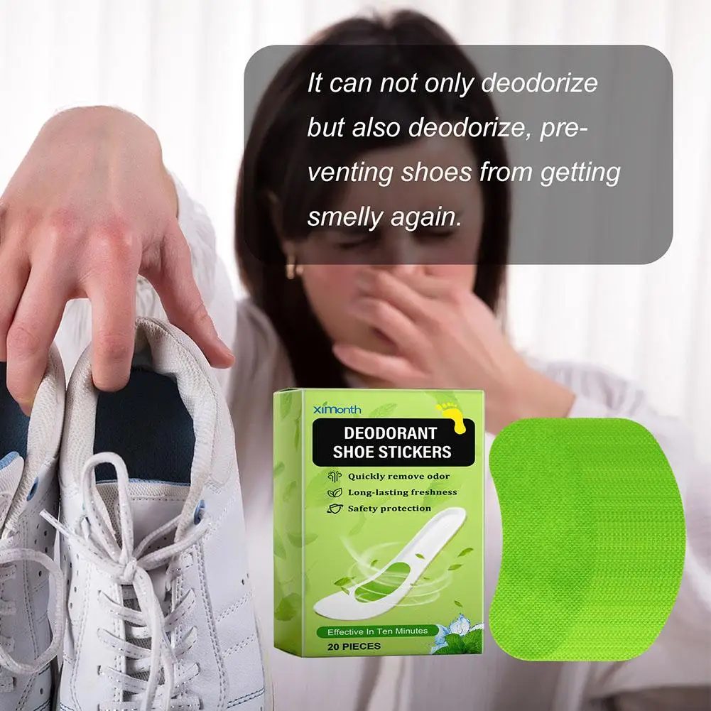 Toppa deodorante per scarpe a lunga durata: assorbitore di odori profumati per scarpe invisibili per un'eliminazione e la freschezza efficace degli odori delle scarpe