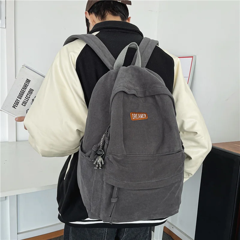 

Fashion Big Backpack Lovers Travel Bagpack Women Laptop Mochila for Teenager Boys Bookbag New College School Bag Men Rucksack