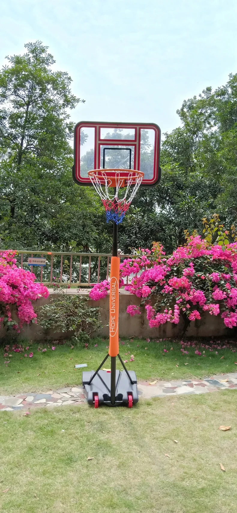 2026 Indoor/Outdoor Children's Basketball Stand Height Adjustable Kindergarten Training Equipment Adult Standard Basketball Hoop