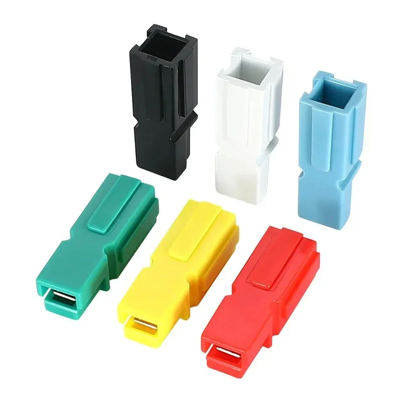 10Pcs Single Pole Power Connector 30A 75A 120A 180A Modular Quick Connect Battery Plug with Silver Plated Terminal Multi Color