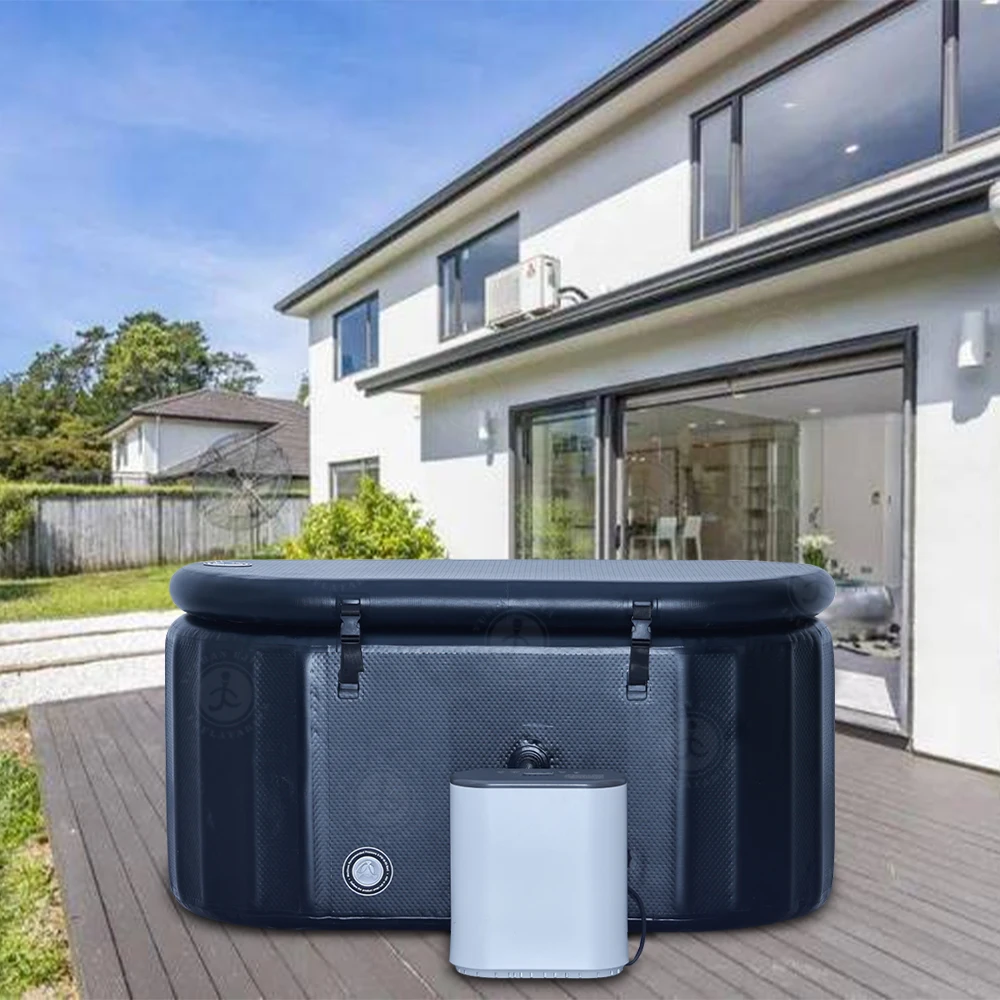 

Indoor Drop Stitch Portable Spa Pool Inflatable Spar Hot Bath Tub Outdoor Spa Bathtub Swimming Pool for Recovery