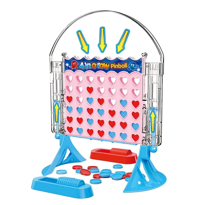 

Настольная игра «Четыре в ряд» Snap Launch с пусковой установкой PushButton, детские игры для вечеринок, настольная игра с быстрым набором, бо для 2 игроков