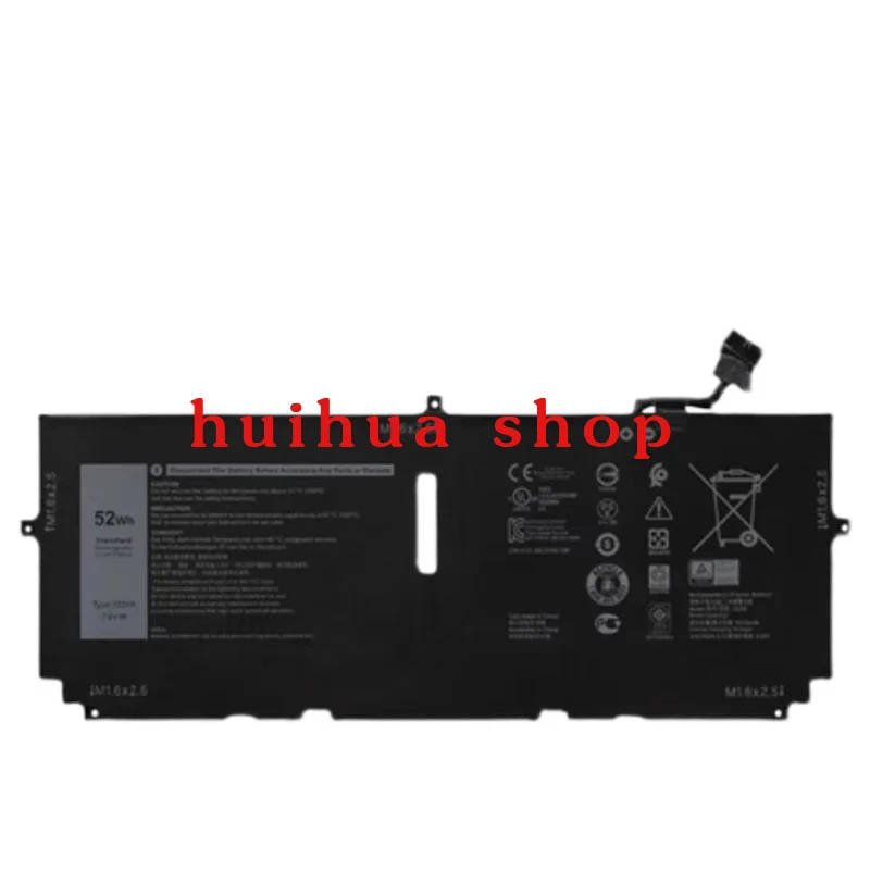 

722KK Laptop Battery For Dell XPS 13 9300 9310 9380 Series P117G P117G001 P117G002 2XXFW FP86V WN0N0 7.6V 52Wh
