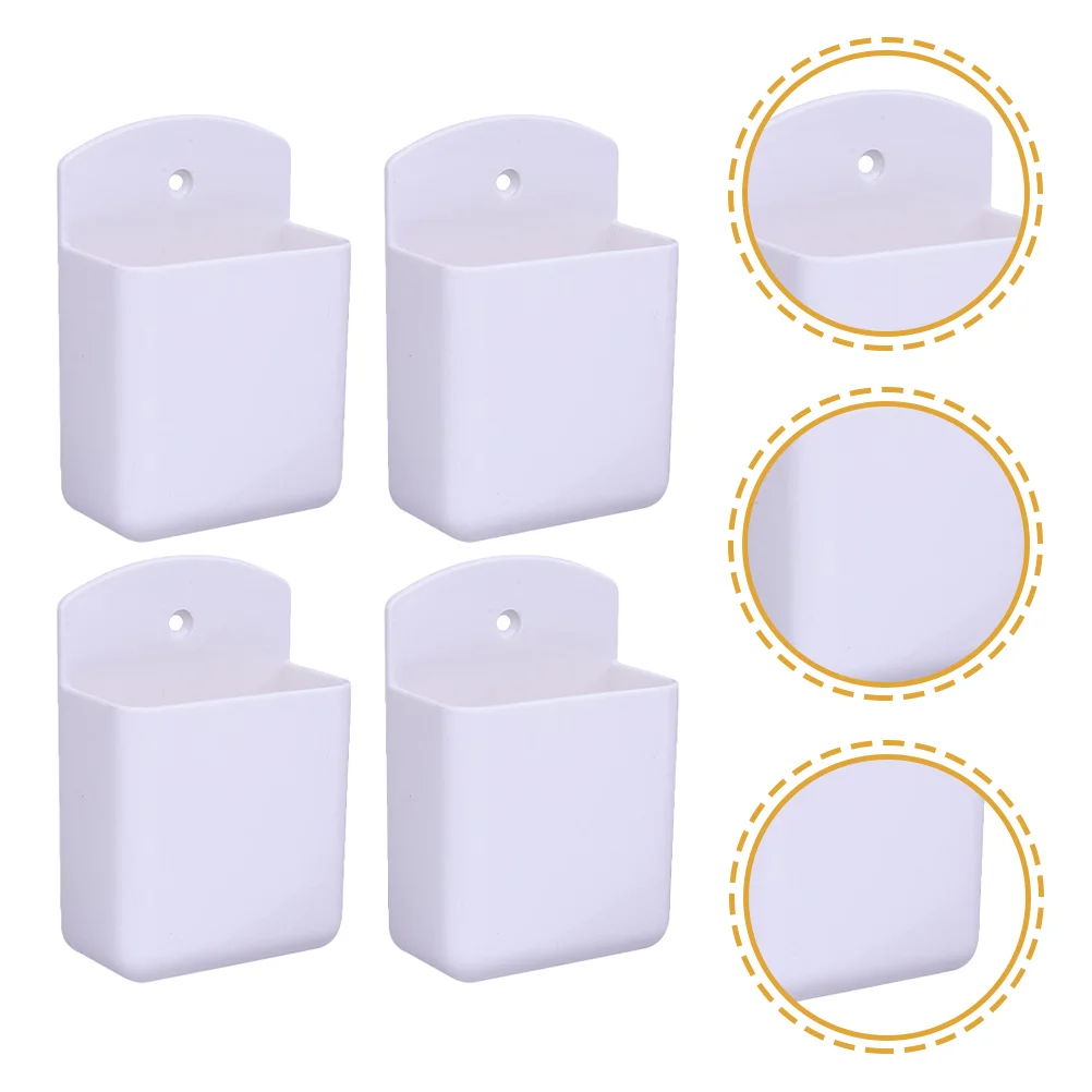 

Настенный футляр для хранения 4 шт., держатель для пульта дистанционного управления, стойка для кондиционера, самоклеящиеся красивые очки