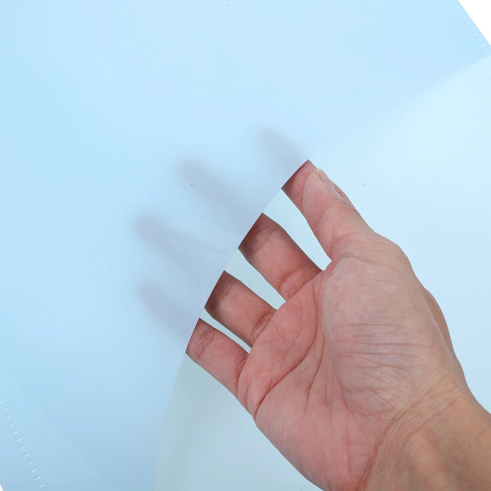 12pcs File Divider Pockets A4 Plastic Page Dividers For Binder Organizer Home Office School Use Clear Pocket Folders Documents