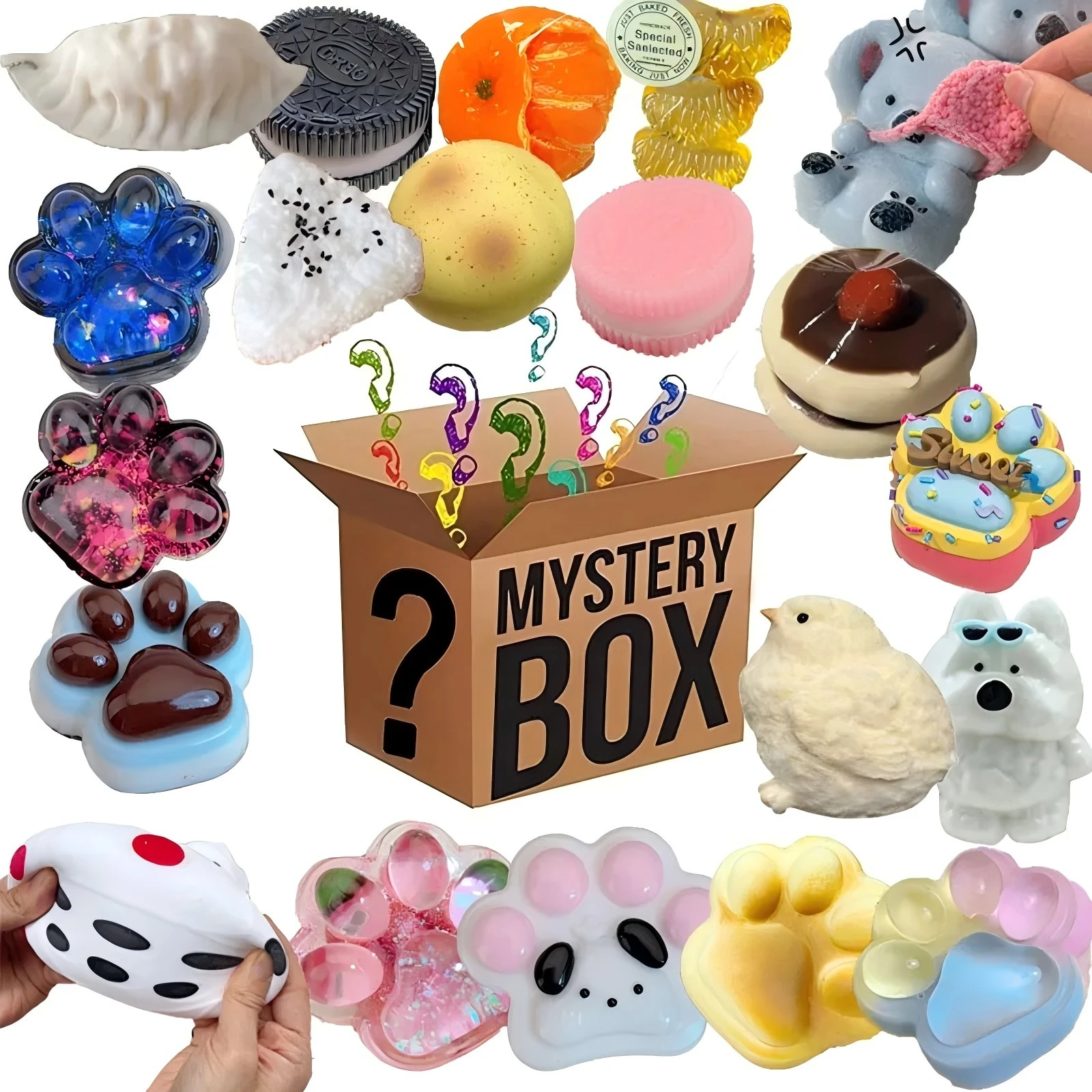Mystery Fidget Toy Blind Box, - Food Storage Bag Organizer recensione e prezzo