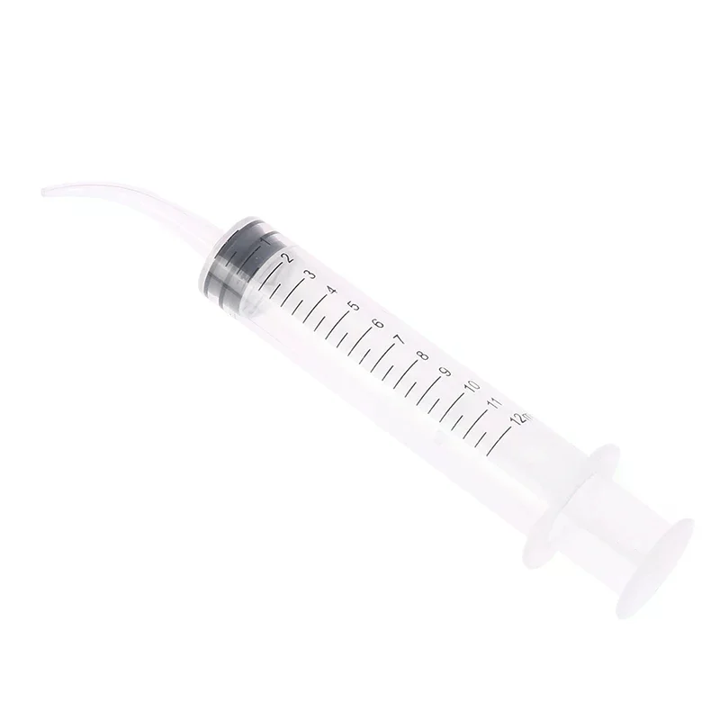 12ml Rubber Tube Earwax Ear Cleaner Washer Syringer Elbow Cleaning Removal Tool Ear Cleaner Wax Removal Ear Cleaner Health