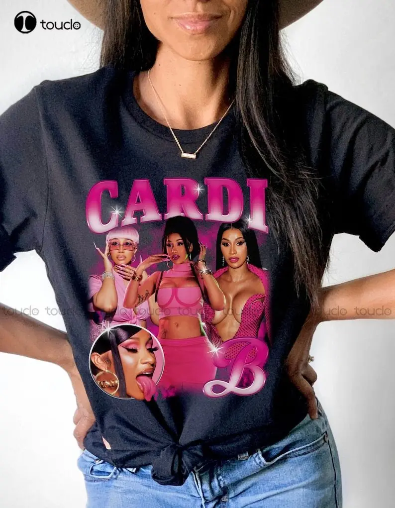 

Футболка Cardi B, Винтажная Футболка Cardi B, Ретро футболка Cardi B, футболка для концерта, футболка Cardi B, индивидуальный подарок