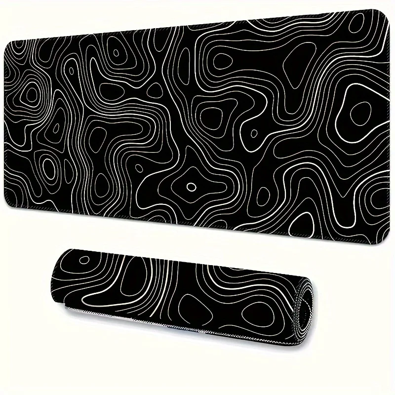 1PC Large Mouse Pads For Desk, Gaming Mouse Pad, Mouse Pad with Stitched Edges and Non-Slip Rubber Base, Extended Mouse Pad