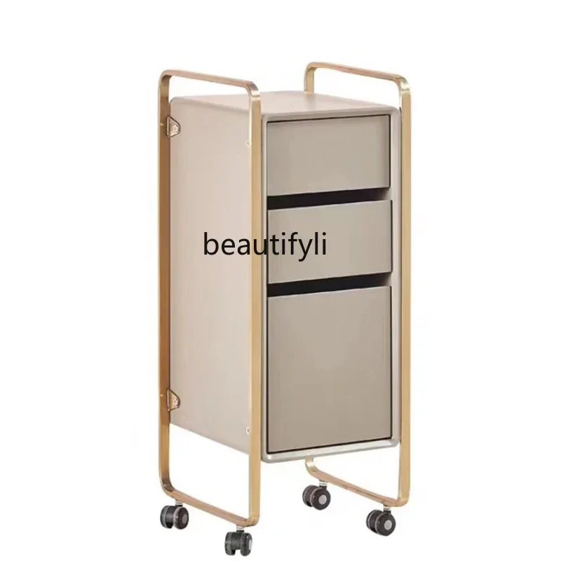 

Retro Barber Shop Tool Car Multifunctional Salon Cabinet Hair Salon Hairdressing Tool Cabinet