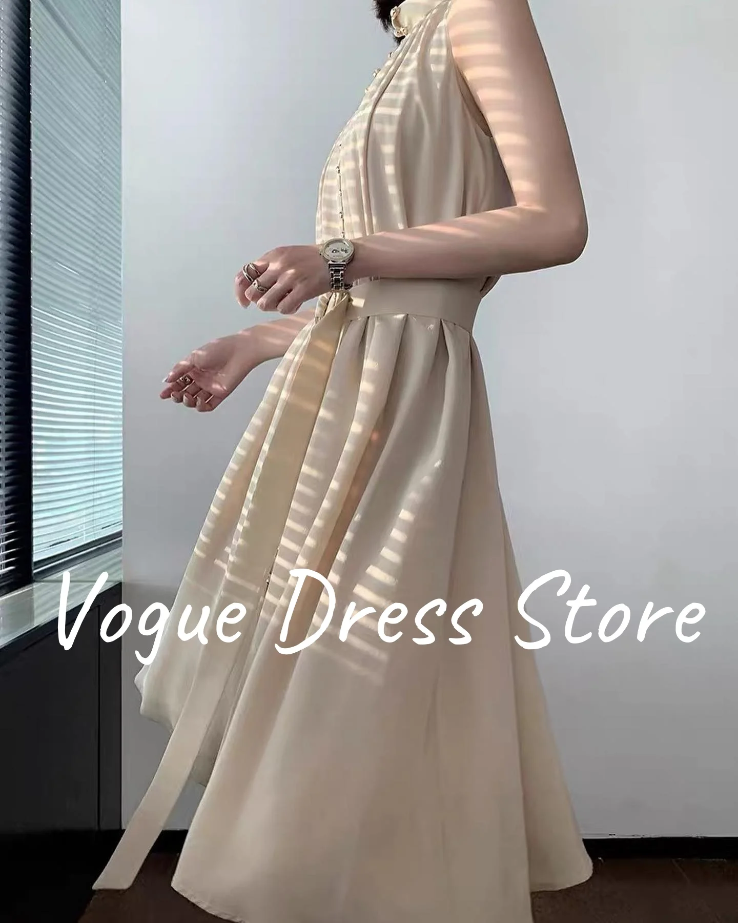 تخصيص حساسة جيرسي أزرار فساتين السهرة مزاجه أكمام عالية العنق فساتين المشاهير حجم مخصص Pr