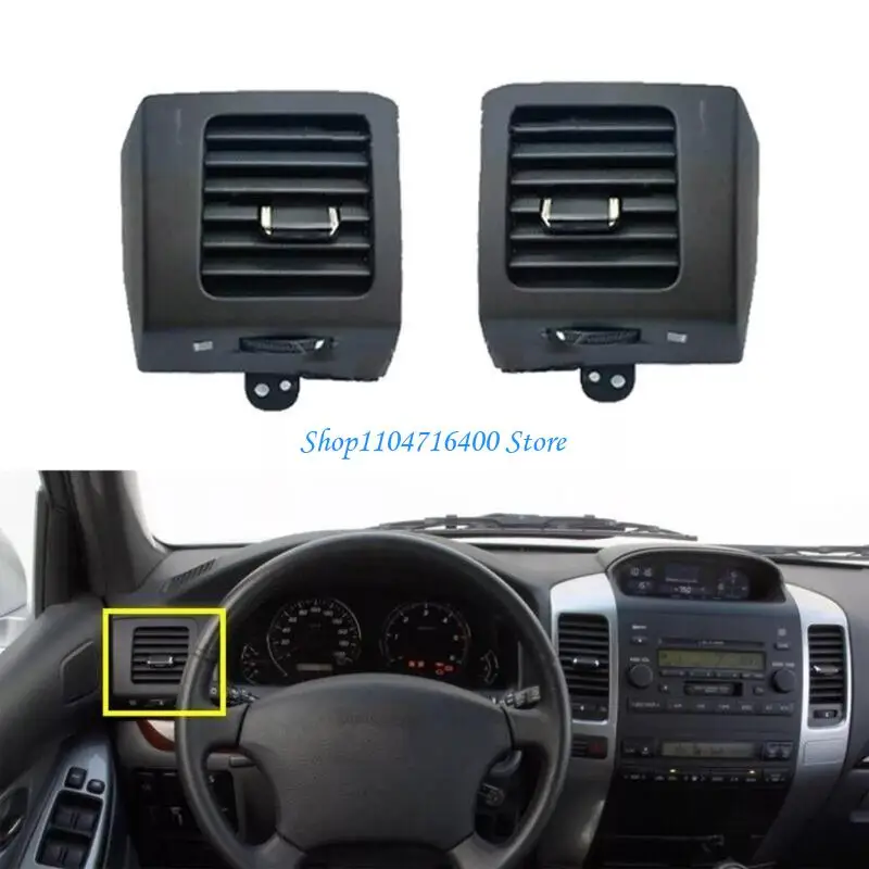 

y1gd Dashboard Air Vent Outlet Front Air Conditioning Grille For LC120 Vehicles 2pcs