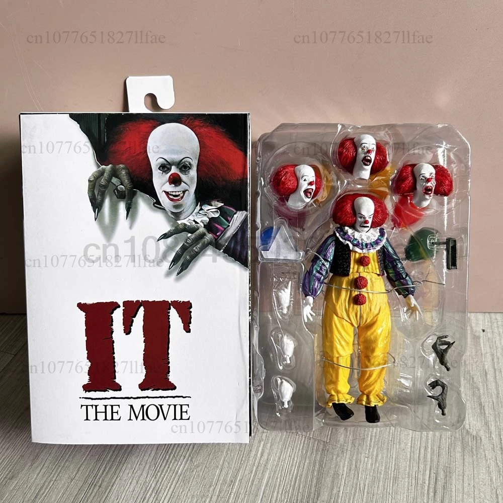 Figurka NECA Joker Stephen King Clown Pennywise Figurka Akcji Model Zabawka Horror Lalka Prezent Świąteczny Dla Przyjaciela Dekoracja Pokoju