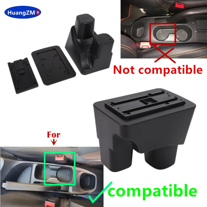 For Chevrolet Onix Armrest Box For Chevrolet Onix 2020-2024 Car Armrest Storage Box Interior Dedicated Retrofit Car Accessories