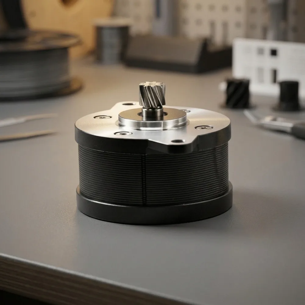 For BambuLab-Compatible Extruder Stepper Motor 36mm Round Design for X1 X1C For P1P For P1S Extrusion System Upgrade
