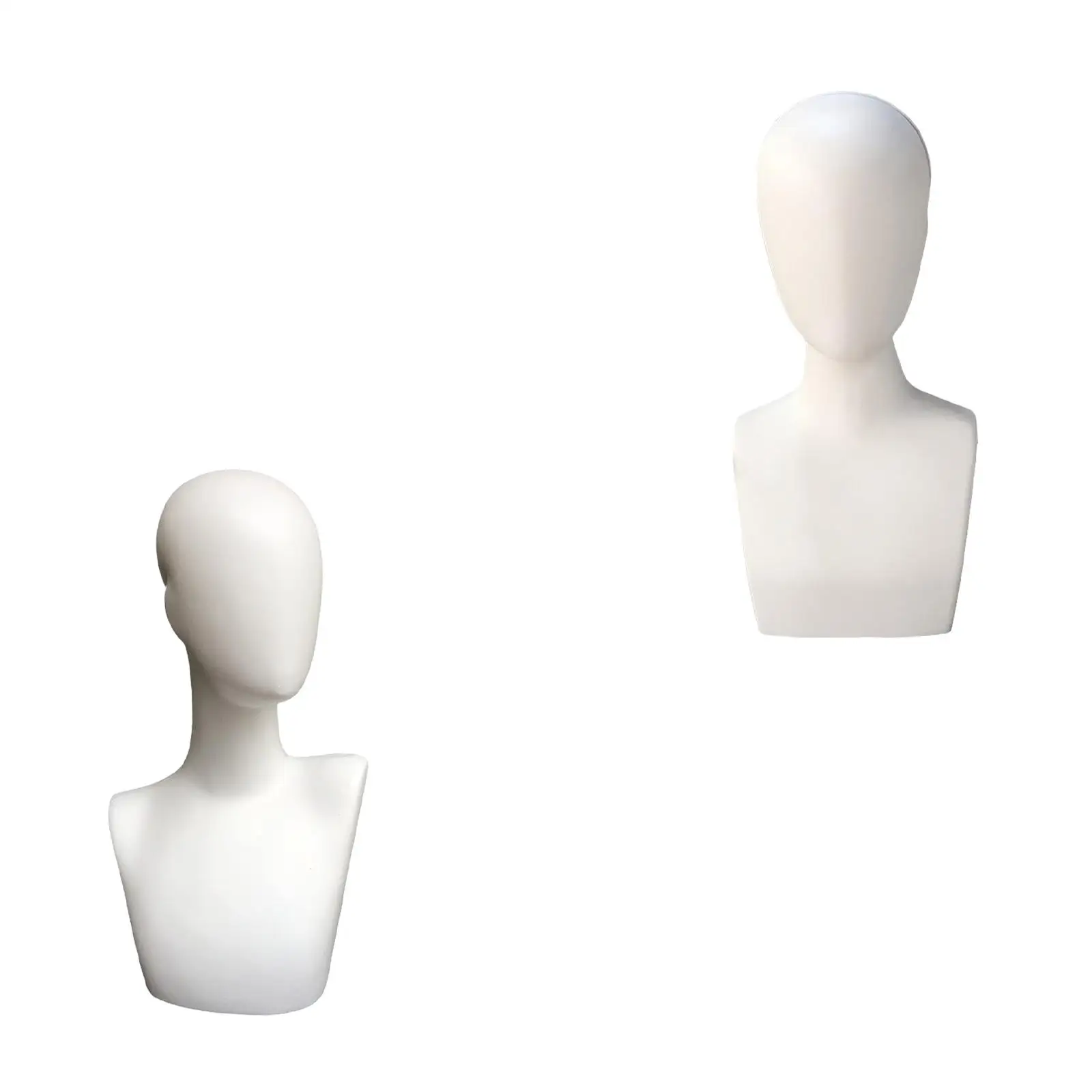 

Mannequin Head Manikin Head Wig Holder for Headdress Wig Making Necklace Hat