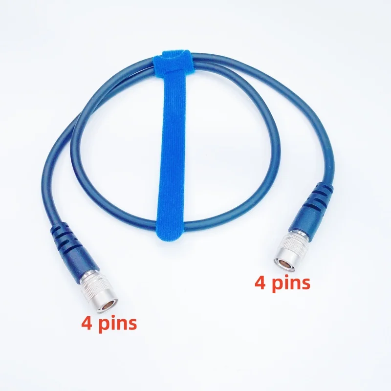 Adjustable Right-Angle Hirose Connector 4 pin to 4pin for Sound Devices 688 788T , zoom F4 F8 POWE CABLE