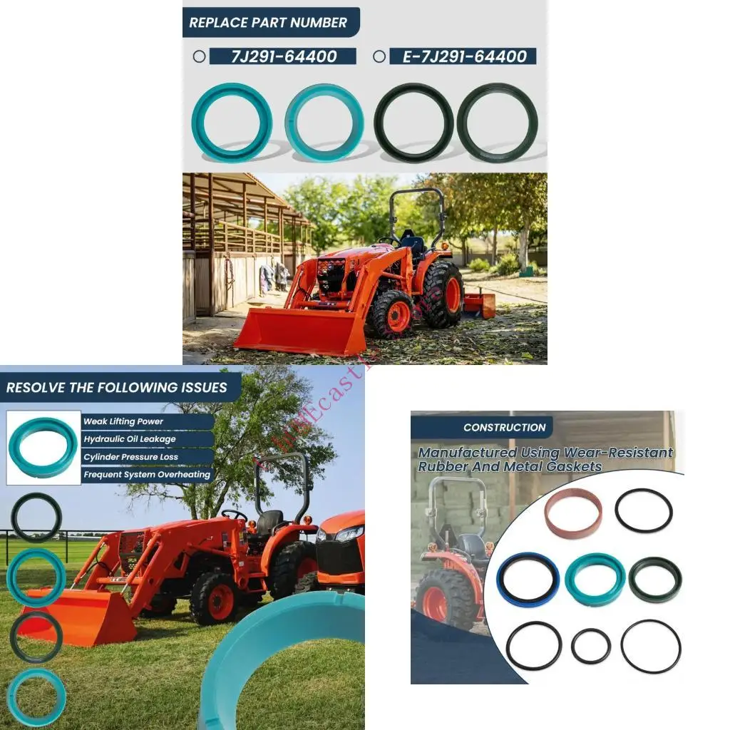 63HF Rubber Seal 7J268-64400 For Kubota L39 L4330DT L4630DT L5030GST LA853 TL1000 Tractors And Front Loader