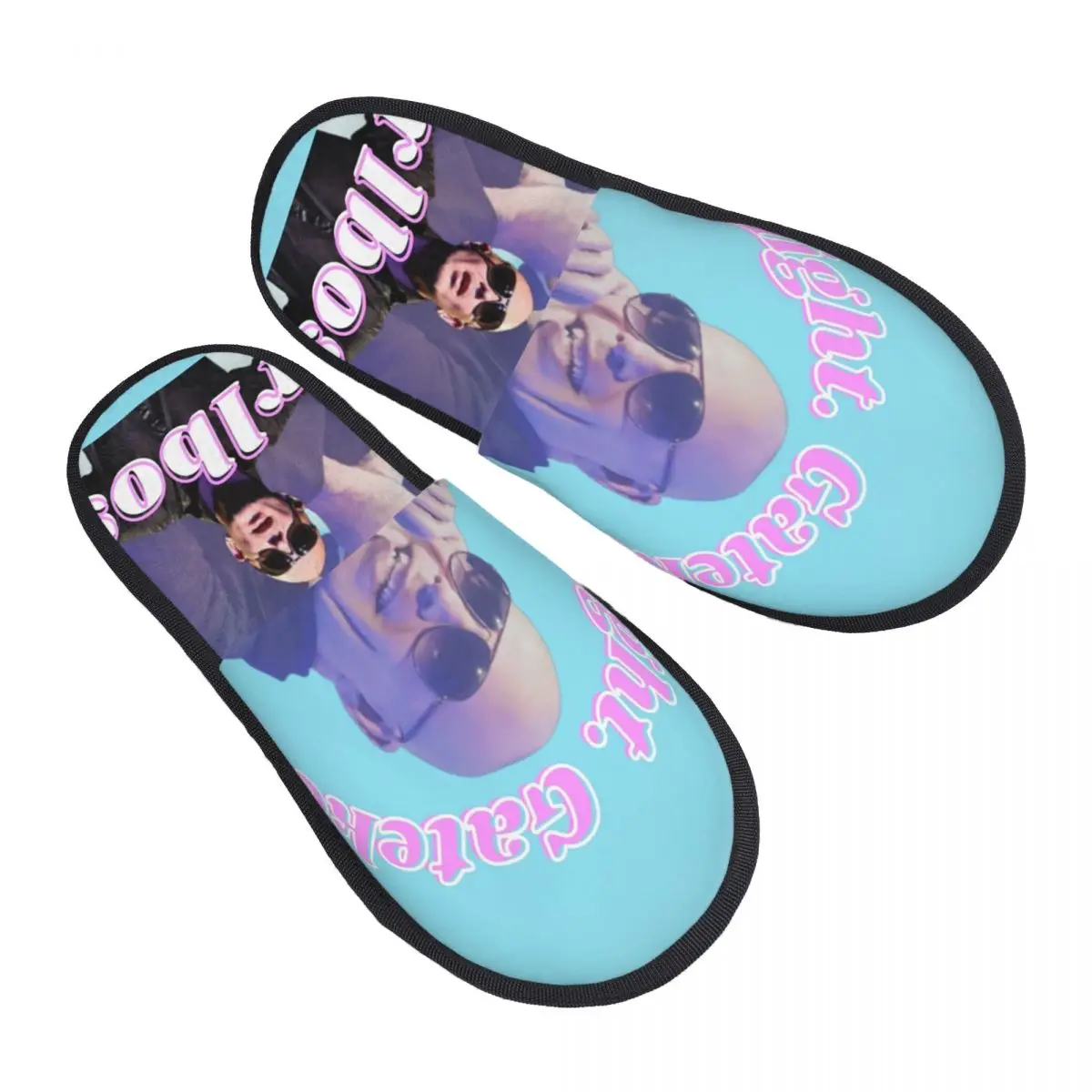

Memory Foam Slippers Women Soft Warm Pitbull House Slippers