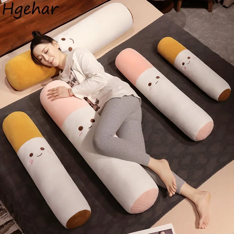 Creative Cigarette Long Pillow Cute Household Living Room Sofa Cushion Soft Plush Toys Throw Pillows Fashion Home Decoration Ins