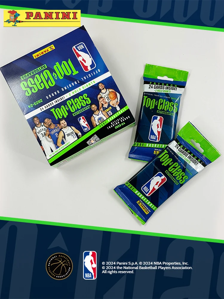 Panini Cards NBA 2024 Collection Cards Top Class Stephen Curry Rare Panini Star Basketball Doncic Card Book Blind Box Gift Game