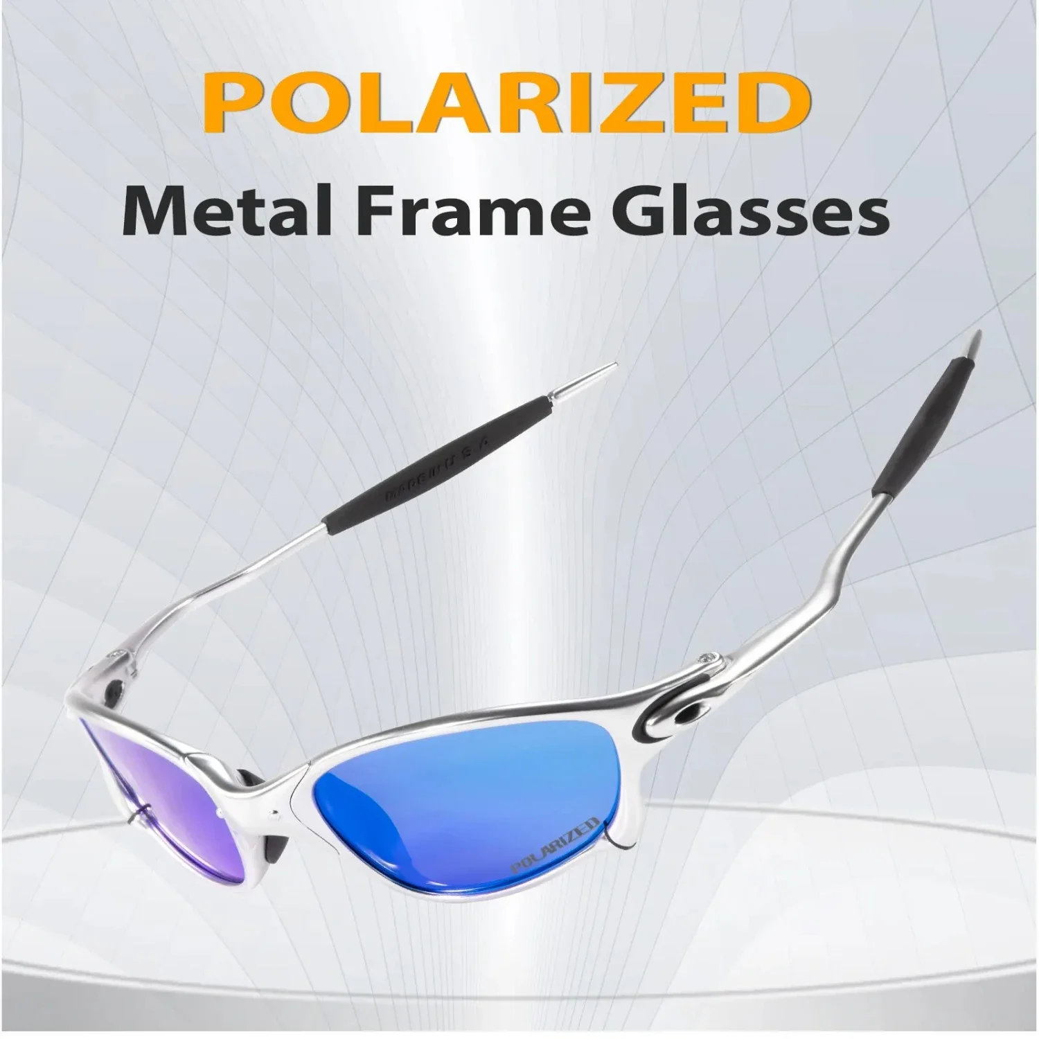 Metal Polarized Sunglasses Men Cycling Fishing Driving Glasses Outdoor Sports UV400 Sun Glasses Eyewear Male Women Goggles