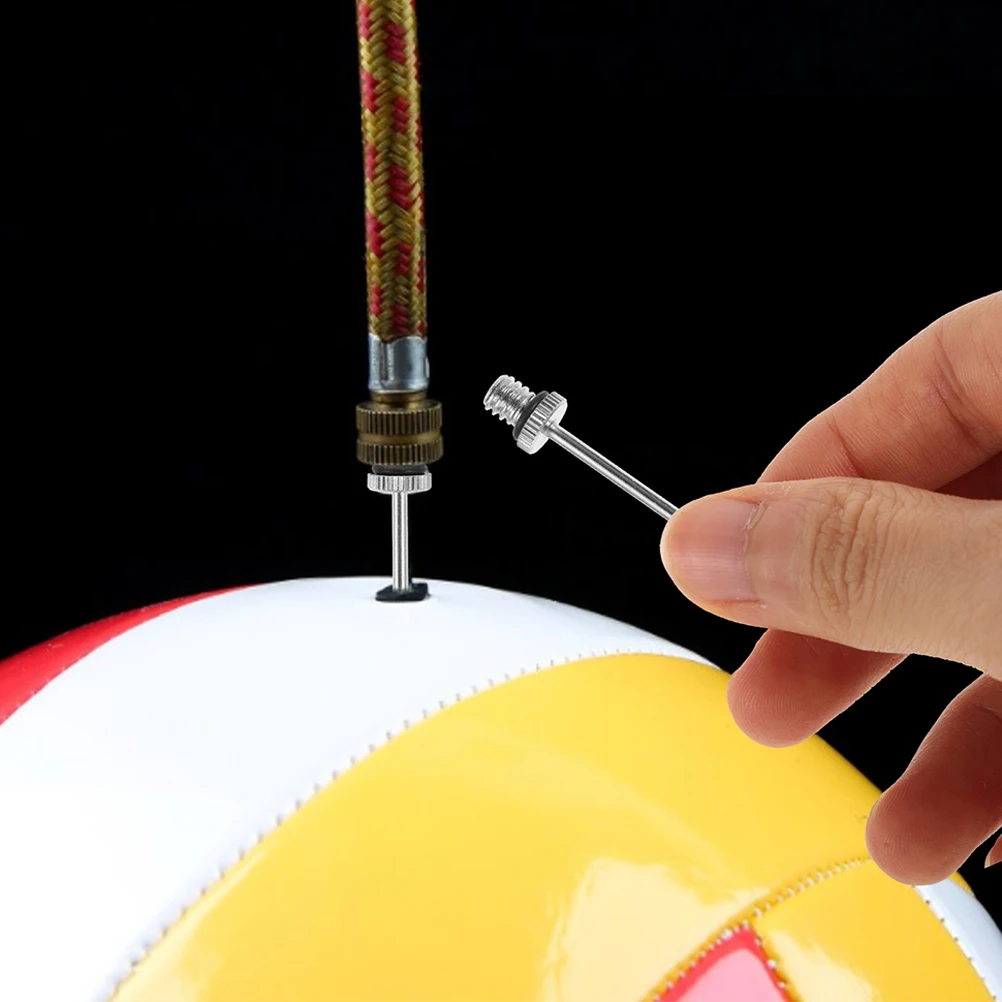 

30 Pcs Basketball Gas Needle Needles for Air Pump Inflator European Style Balls Silver Work