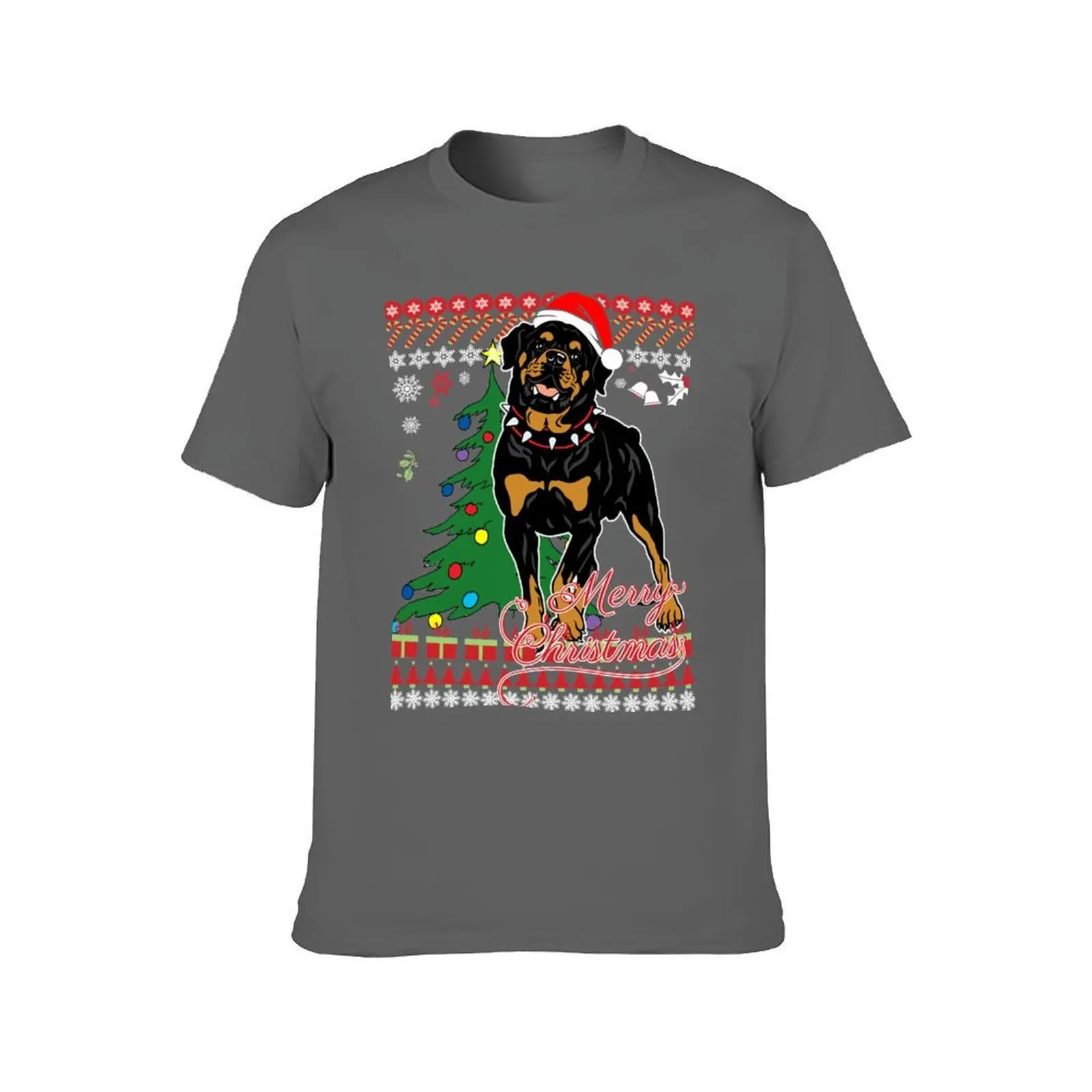 سترة عيد الميلاد القبيحة لمحبي الكلاب روتويللر هدية عيد الميلاد-تي شيرت للسيدات تي شيرت رجالي تي شيرت للرجال تي شيرت غير رسمي