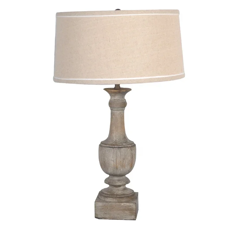 

Long Lifespan Made in Cina vintage table lamp,hand made wood table lamp