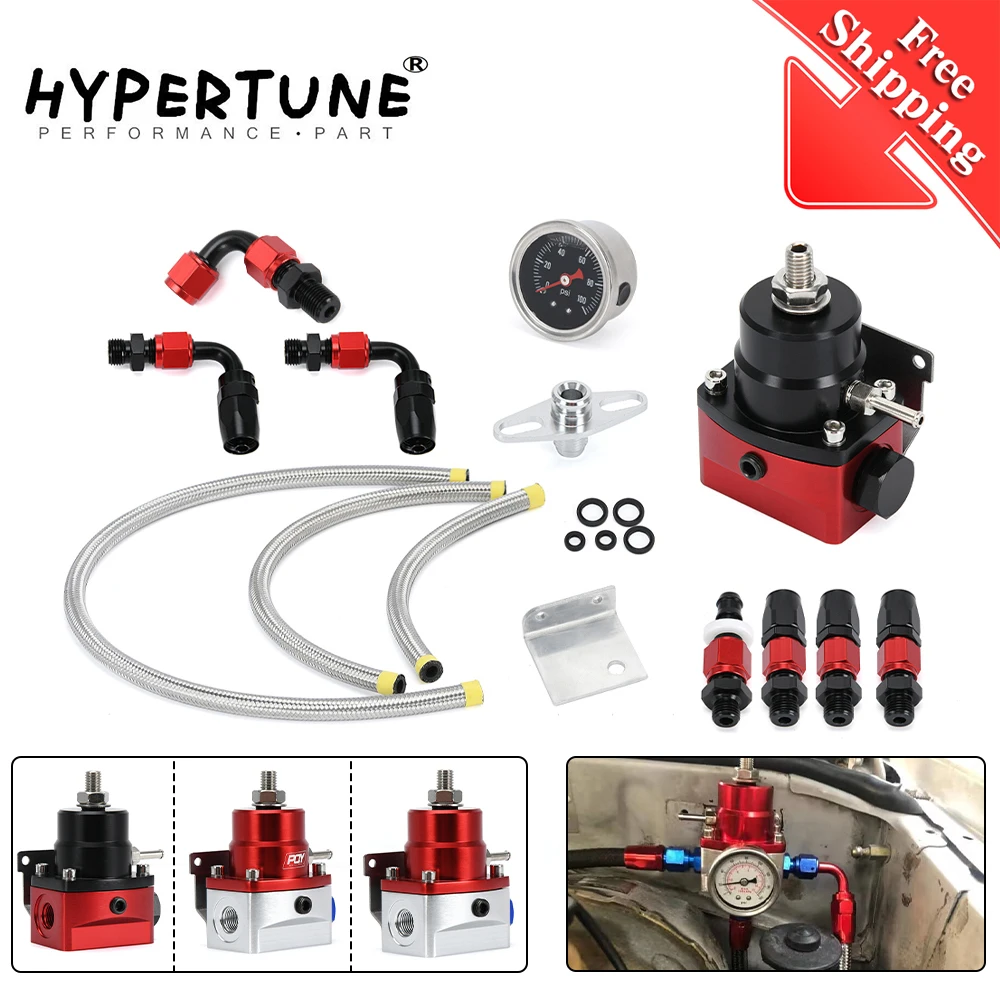 

Черный и красный универсальный fpr AN6 фитинг регулятора давления топлива для 7MGTE MKIII со шлангом. Фитинги. Калибр 7842BKRD