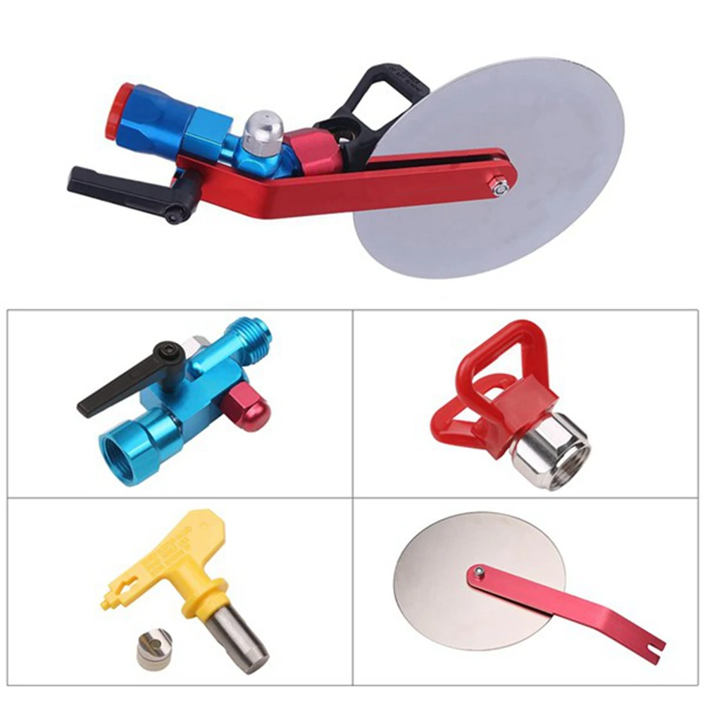 ABFKW Spray Guide Tool with 12 Inch Extension Pole & 217 Tip for Most Airless Paint Sprayer 7/8Inch