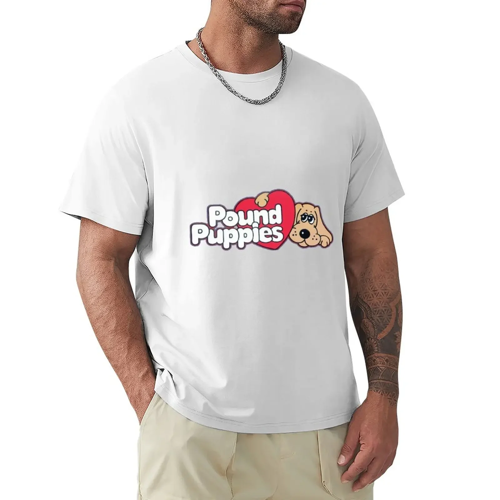 Pound Puppies 80's toys, and cartoon T-shirt aesthetic clothes funnys T-shirt men