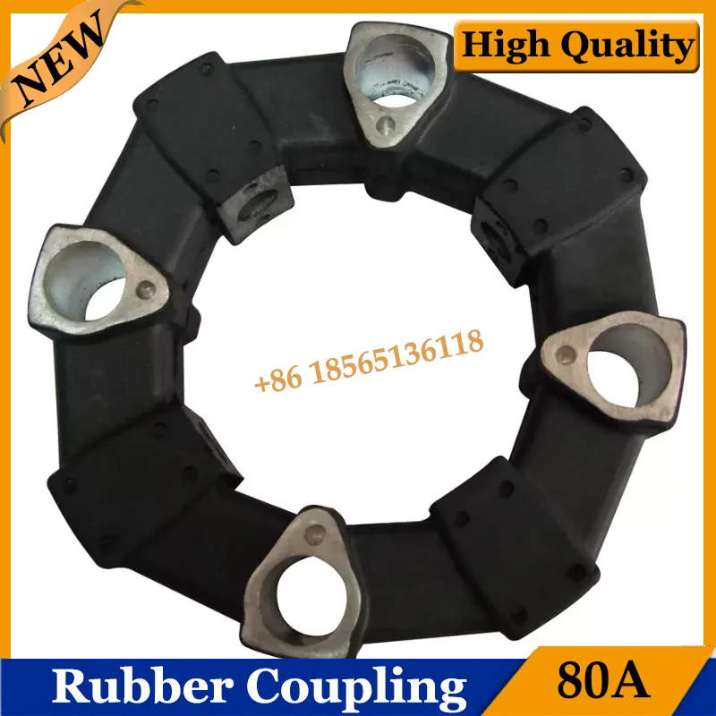 

High Quality Rubber Coupling Hydraulic 80A Flexible Rubber Coupling Assy For JS200 Excavator