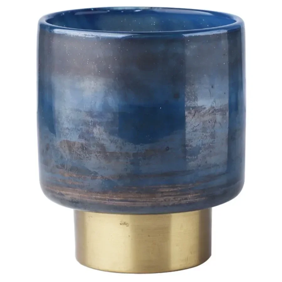 

Tealight Candle Holder Birthday Uniquestand European Cup Candle Holder Outdoor Party Ceramic Vintage Vertical Bougies Home Decor