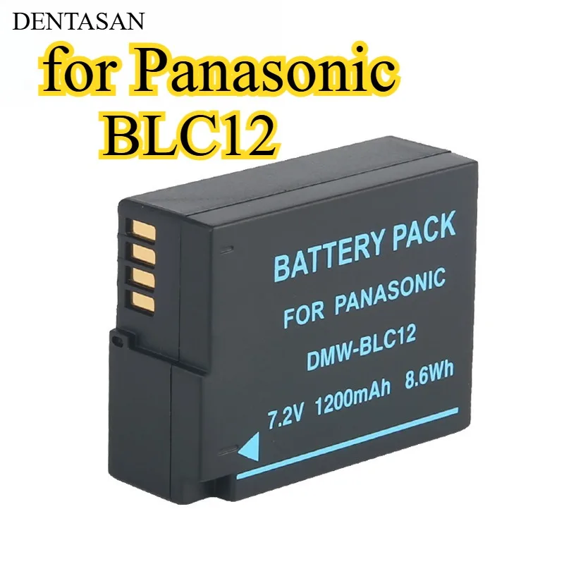 

Сменный аккумулятор BLC12 емкостью 1200 мАч для камеры Panasonic Lumix DMC-FZ200 FZ2500 G5 G6 G7 G80 G85 G95 GH2 GH3 GF5 GF6 GF7 GF8 GX7