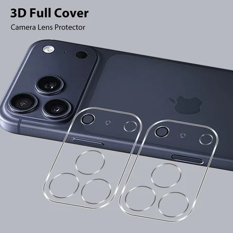 Защитный чехол для камеры HD Clarity, 2 шт., чехол из закаленного стекла для Iphone 17 Pro Max, чехол для объектива Iphone 17Pro Air Iphoneair 17ProMax 5G
