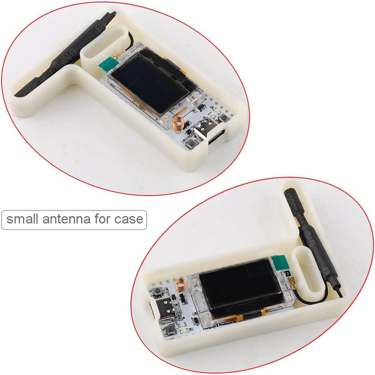 Custodia speciale 2X per Heltec Wifi Lora 32 V3-Y47A
