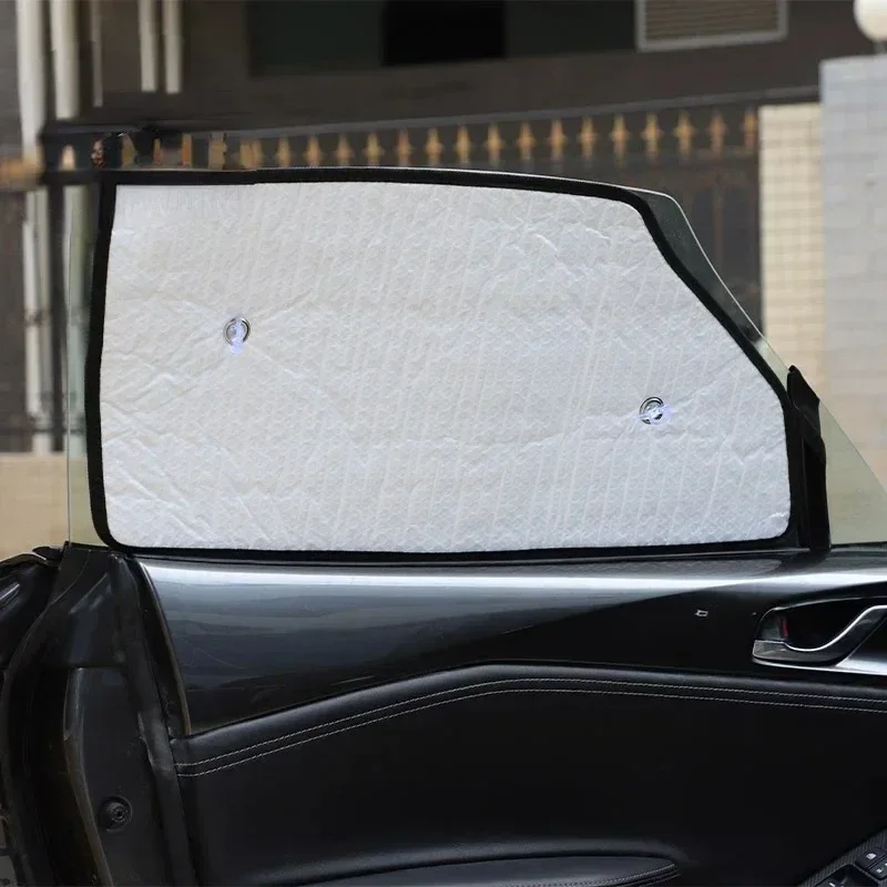 

Aluminum Foil Silver Car Front Windshield Full Window Glass Sun Protection Parasol Car Accessories For Mazda MX-5 2016-2024
