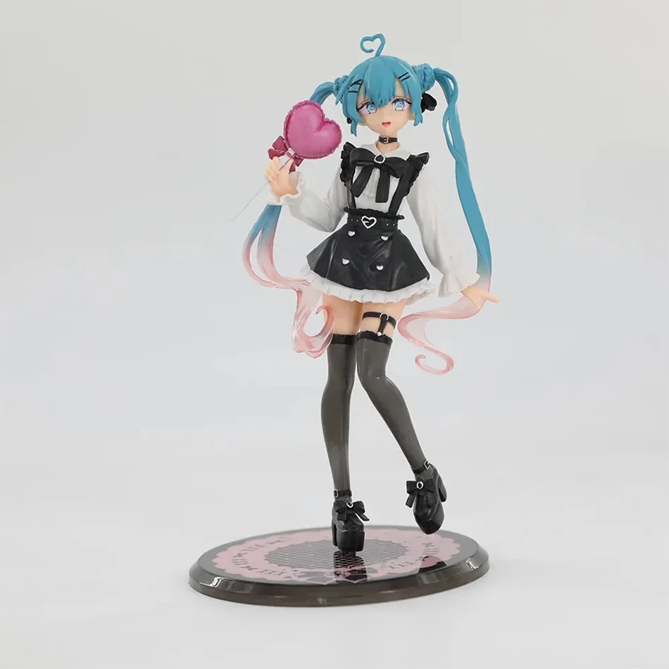 Sexy Mädchen Hatsune Miku Anime Figur Mode Subclture Miku Action Figure Weihnachten Geschenk PVC Sammlung Modell Puppe Spielzeug – Detail 3